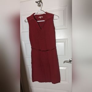 Retro collared dress